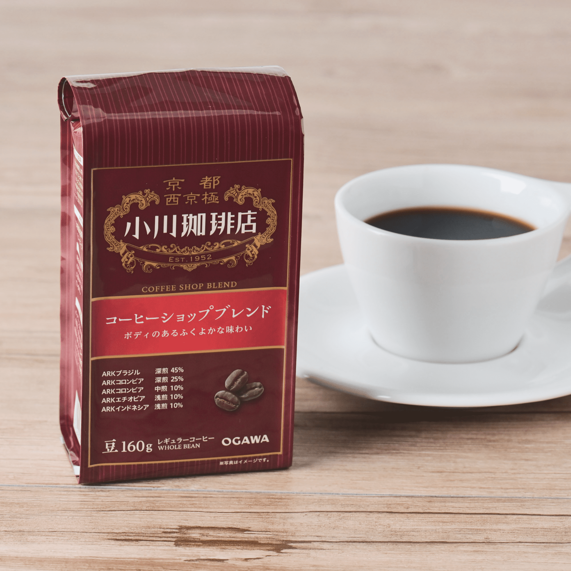 Coffee Shop Blend Whole Bean 160g